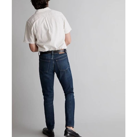 Madewell Dark Blue Wash Slim Jeans Mens-Size 33x32 - Picture 3 of 8